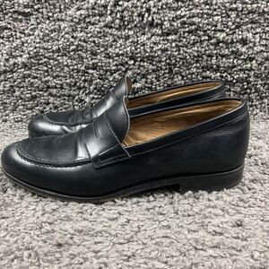 Carmina Penny Loafers Black Leather 923 Men’s Size 8.5